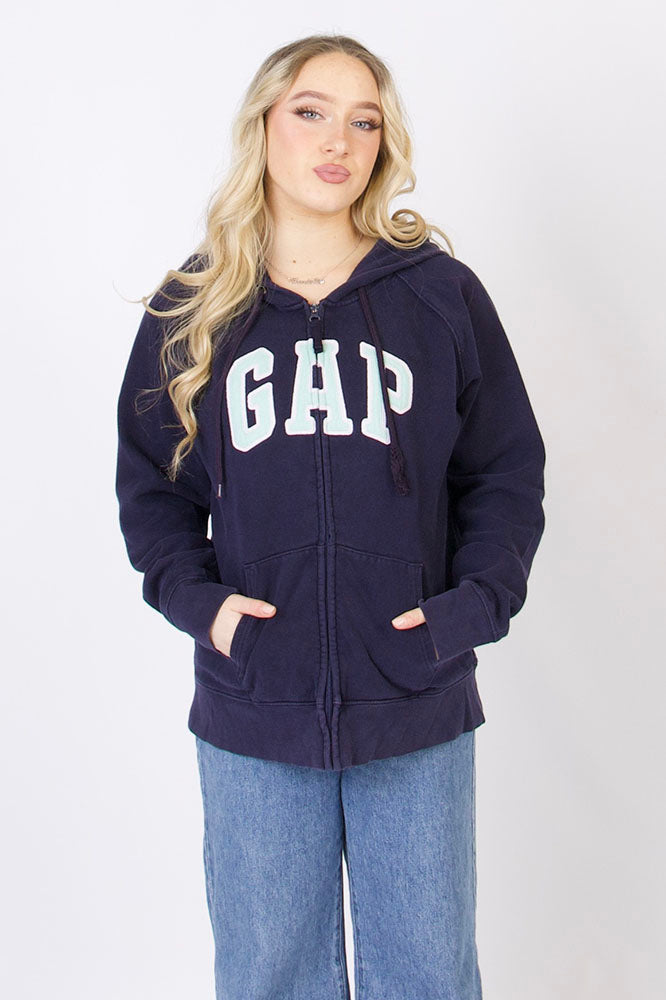 Vintage GAP Zip Up Hoodie XS LA Vintage