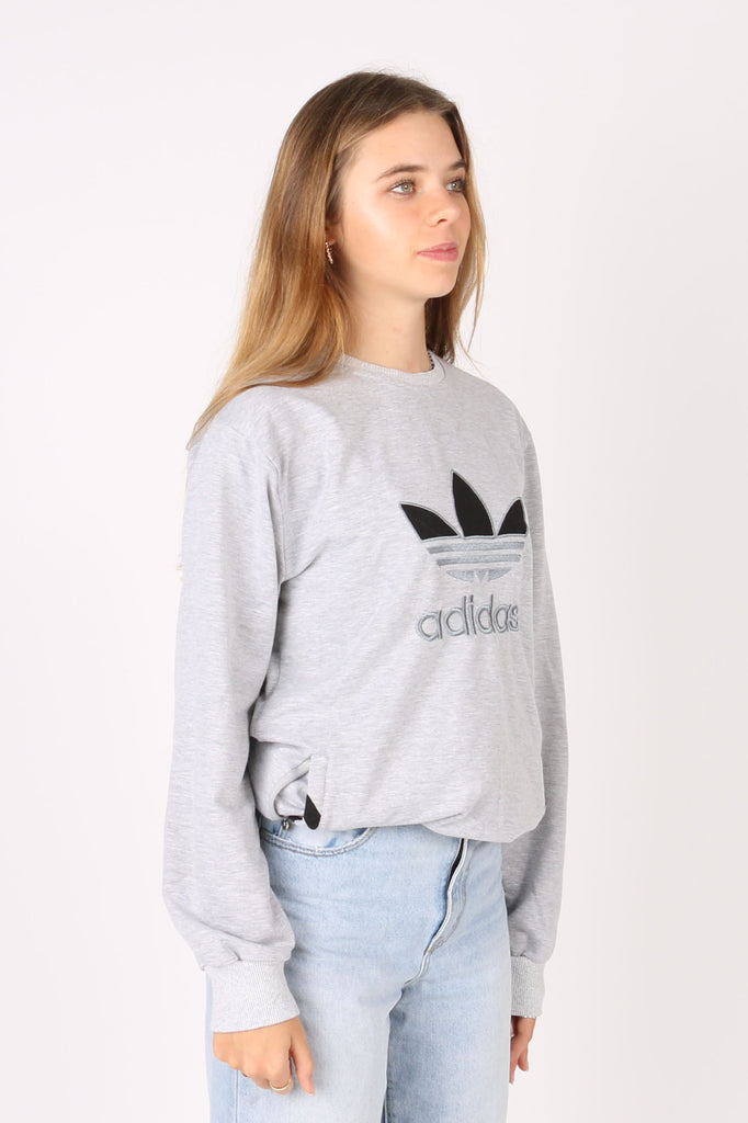 BRANDED SPORTS Vintage Adidas Logo Sweatshirt S