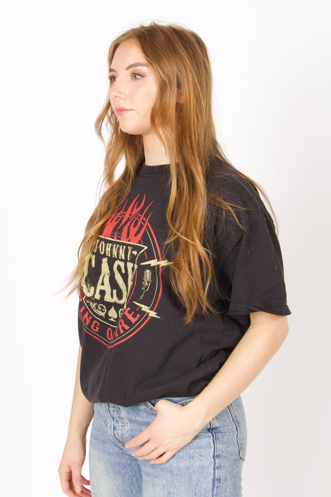 MUSIC Vintage Johnny Cash Music Tee L