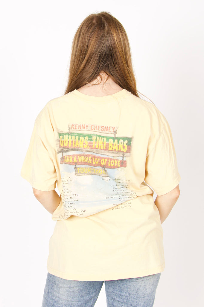 MUSIC Vintage Kenny Chesney Music Tee L