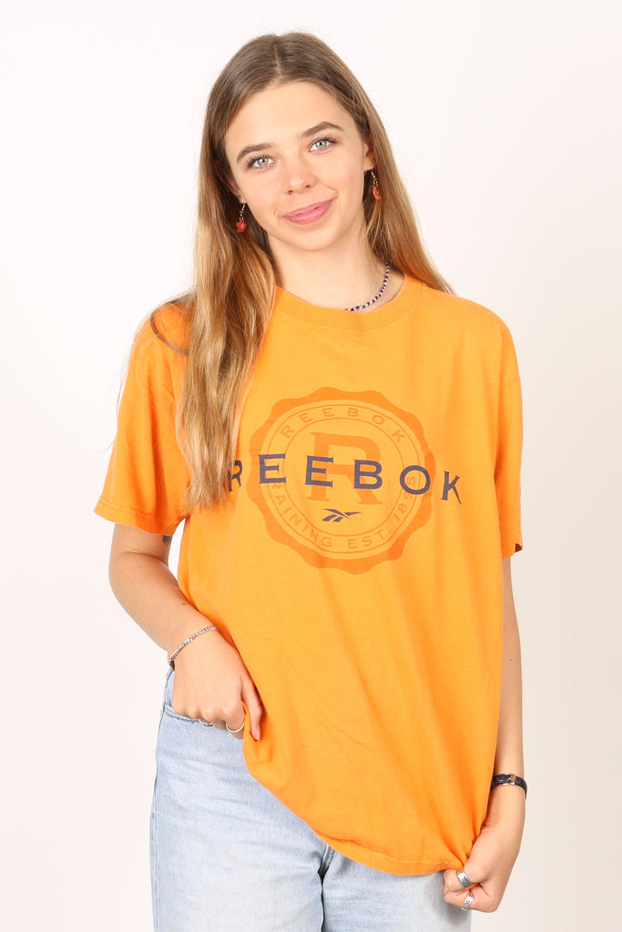 BRANDED SPORTS Vintage Reebok Logo Tee M