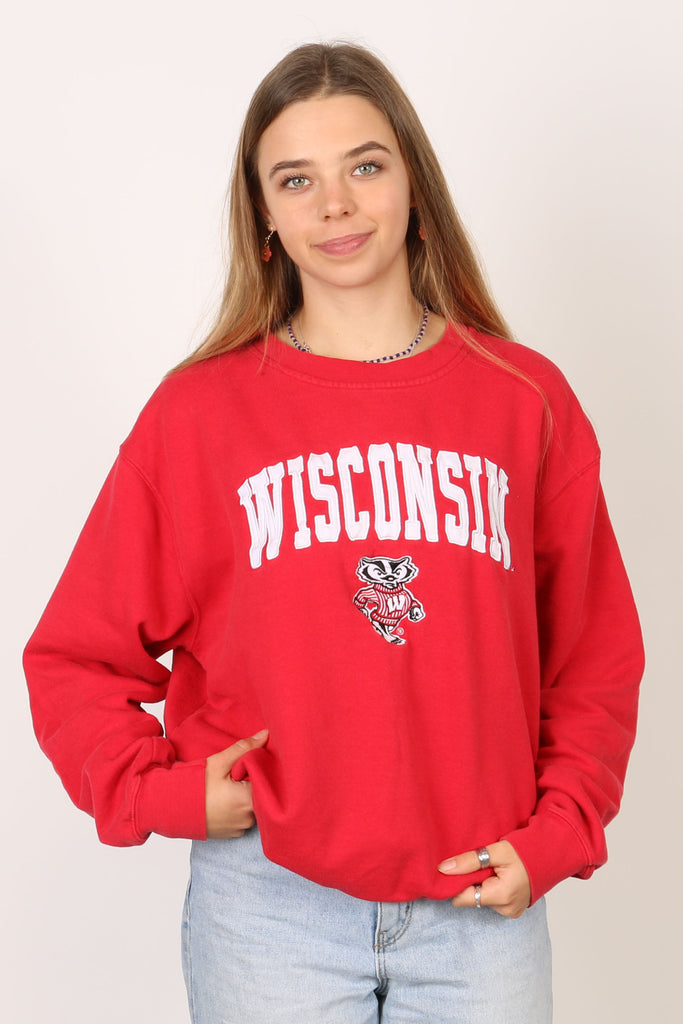 Vintage University of Wisconsin Crewneck L