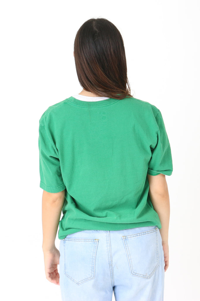 BRANDED SPORTS Vintage Nike Embroidered Logo Tee M