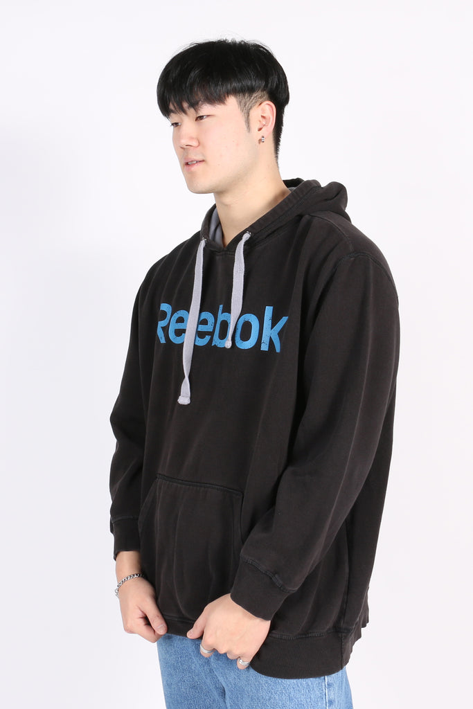 BRANDED SPORTS Vintage Reebok Logo Hoodie XXL