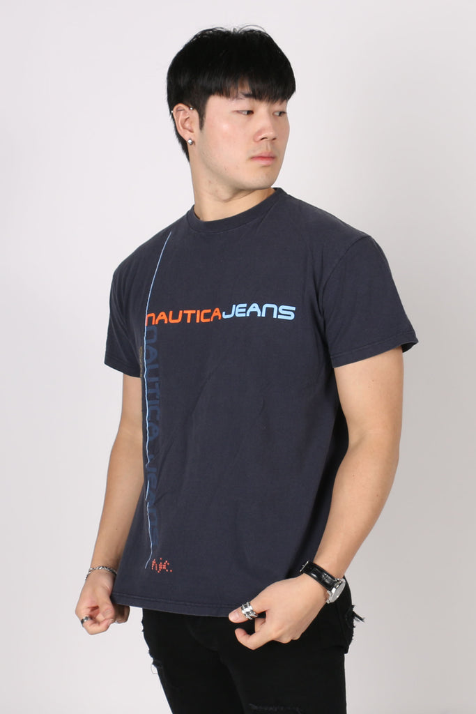 BRANDED Vintage Nautica Graphic Tee L