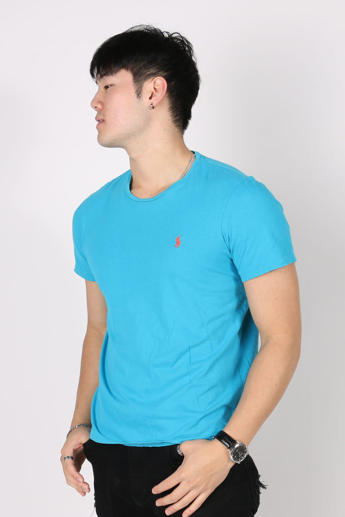 BRANDED Vintage Ralph Lauren Polo Embroidered Logo Tee L