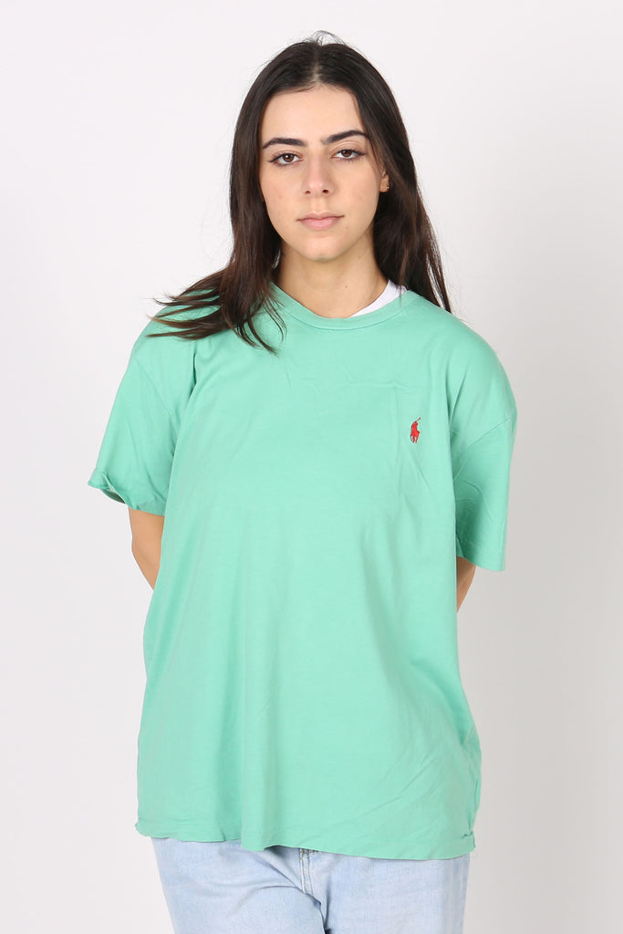 BRANDED Vintage Ralph Lauren Polo Embroidered Logo Tee L
