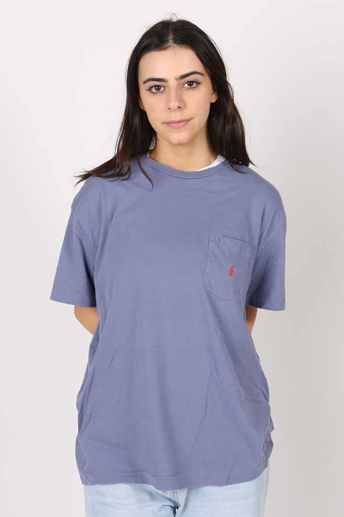 BRANDED Vintage Ralph Lauren Polo Embroidered Logo Tee M