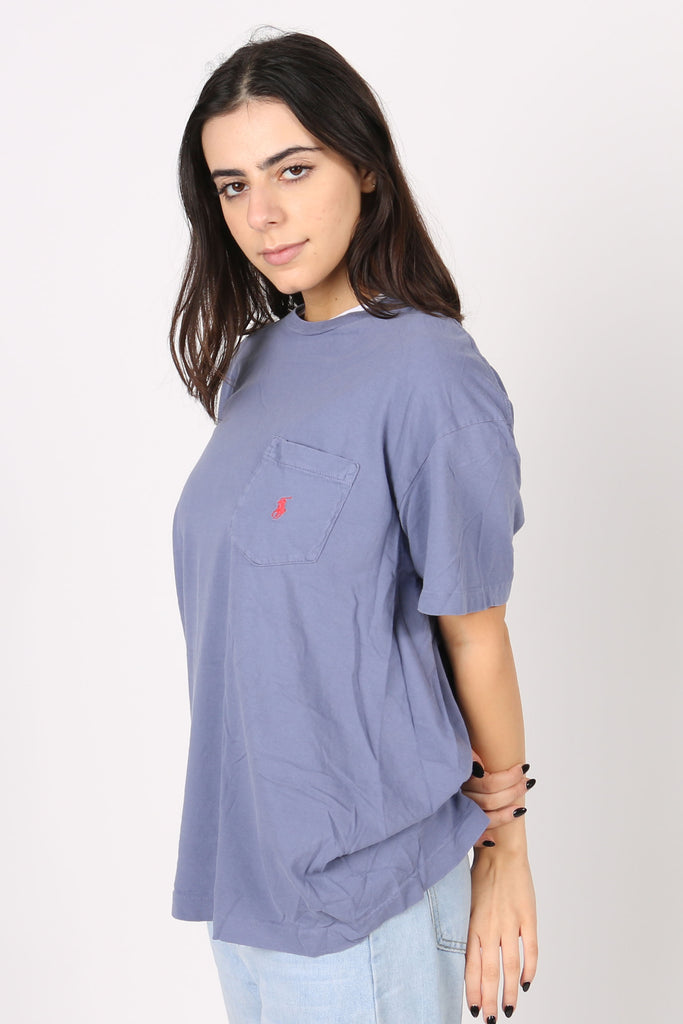 BRANDED Vintage Ralph Lauren Polo Embroidered Logo Tee M