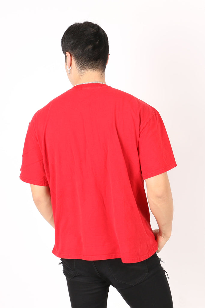 BRANDED SPORTS Vintage Adidas Embroidered Logo Tee XL
