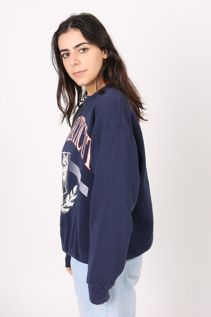 UNI Vintage Connecticut University Crewneck M