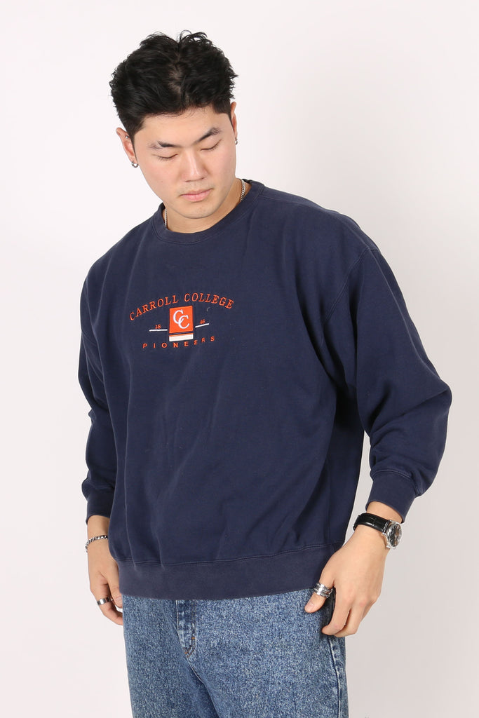 UNI Vintage Carroll College Sweatshirt XL