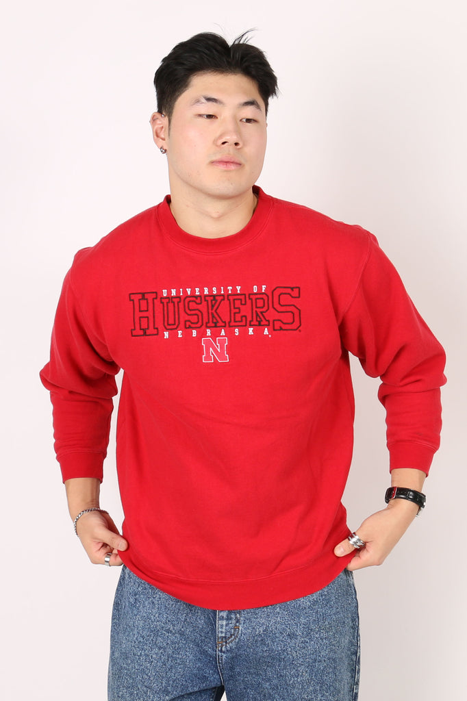 Vintage University of Nebraska Cornhuskers Sweatshirt L