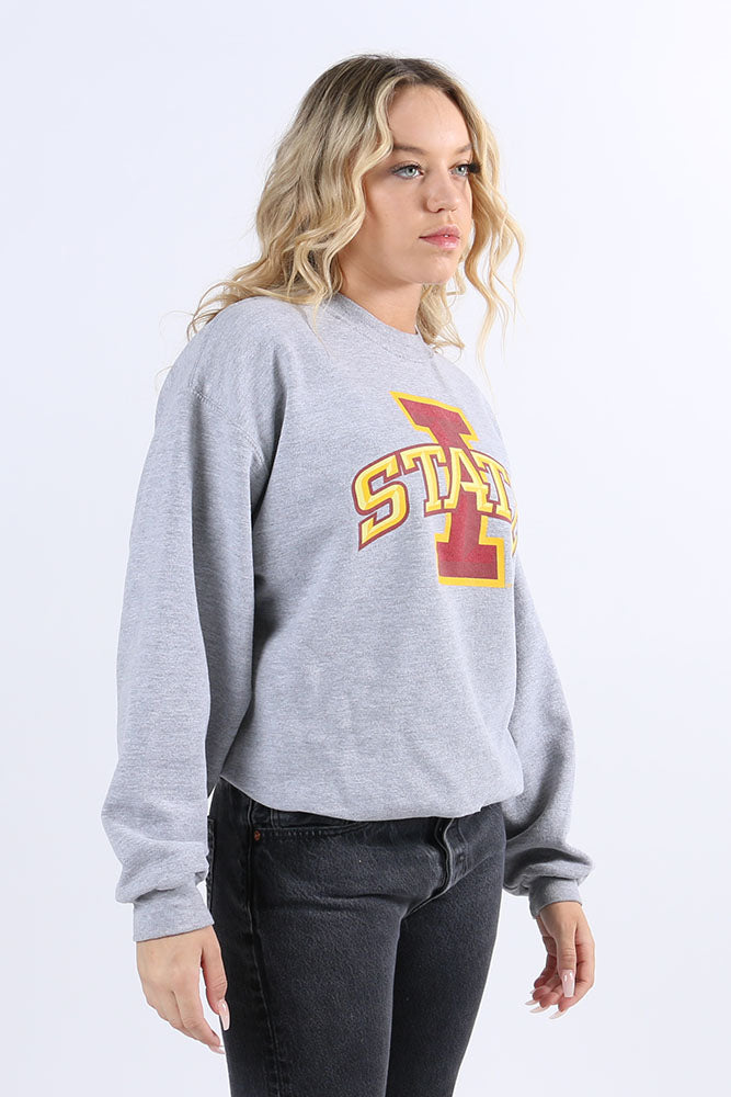 American University Vintage Iowa State University Crewneck M