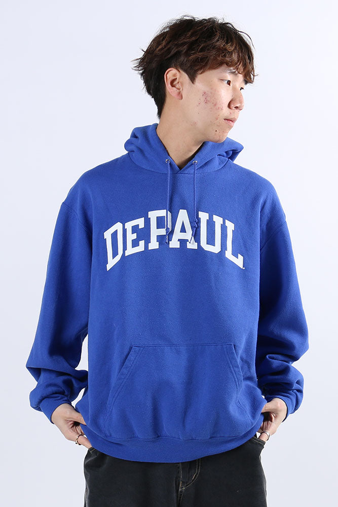 UNI Vintage Depaul University Hoodie L